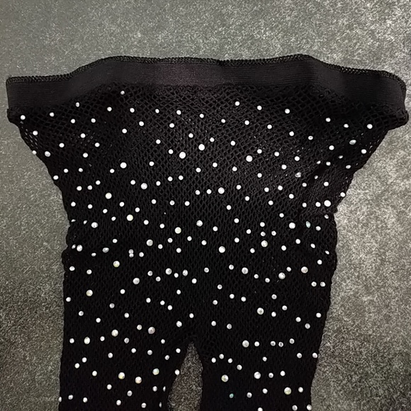 💎✨ Charlotte Sparkling Fishnets - Picture 5 of 5